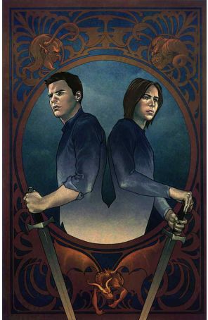 Angel (IDW 1st Series) 34C published by IDW with cover art by Jenny Frison
