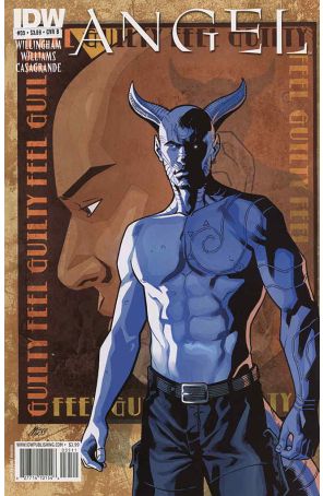 Angel (IDW 1st Series) 35B published by IDW with cover art by David Messina
