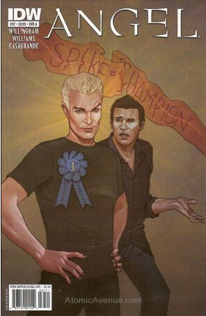 Angel (IDW 1st Series) 37A published by IDW with cover art by Jenny Frison