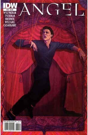 Angel (IDW 1st Series) 38A published by IDW with cover art by Jenny Frison