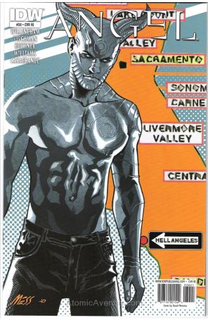 Angel (IDW 1st Series) 38B published by IDW with cover art by David Messina