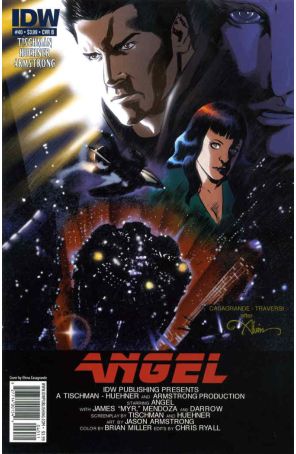 Angel (IDW 1st Series) 40B published by IDW with cover art by Elena Casagrande
