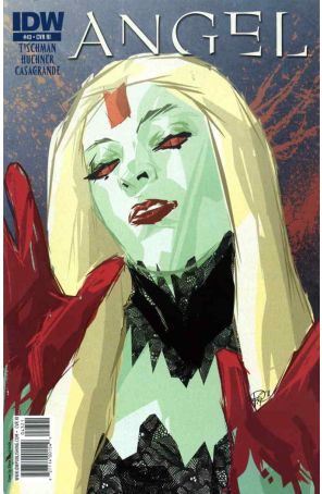 Angel (IDW 1st Series) 43C published by IDW with cover art by Elena Casagrande