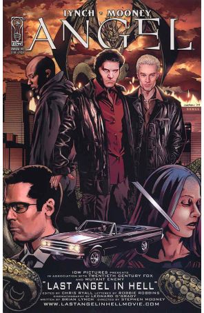 Angel (IDW 1st Series) Annual 1A published by IDW with cover art by Stephen Mooney