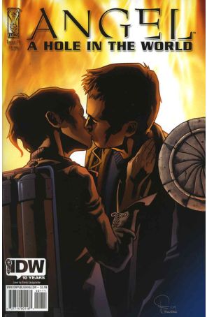 Angel: A Hole in the World 1 published by IDW with cover art by Elena Casagrande