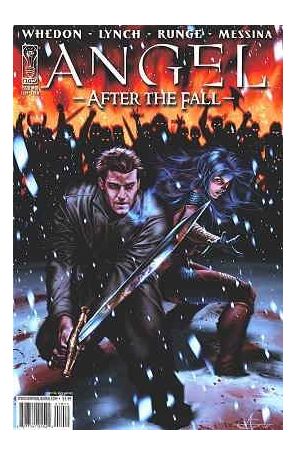 Angel: After the Fall 10B published by IDW with cover art by Alex Garner