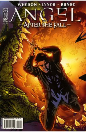 Angel: After the Fall 11A published by IDW with cover art by Stephen Mooney