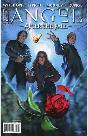 Angel: After the Fall 12A published by IDW with cover art by Alex Garner