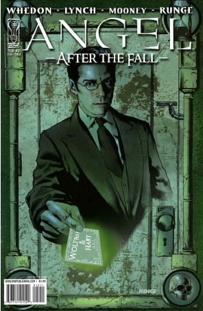 Angel: After the Fall 12B published by IDW with cover art by Nick Runge