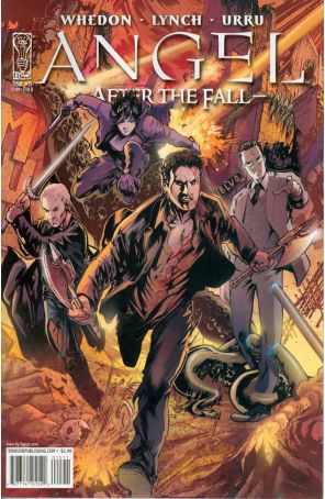 Angel: After the Fall 15B published by IDW with cover art by Franco Urru