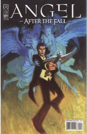 Angel: After the Fall 4B published by IDW with cover art by Andrew Robinson