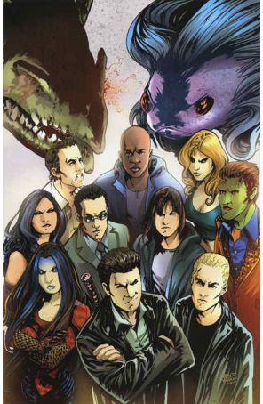 Angel: After the Fall 5D published by IDW with cover art by Franco Urru