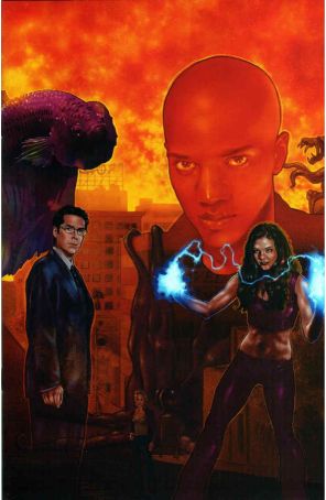 Angel: After the Fall 7D published by IDW with cover art by Rebecca A. Wrigley
