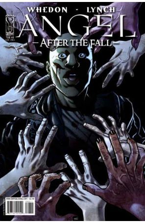 Angel: After the Fall 8A published by IDW with cover art by David Messina