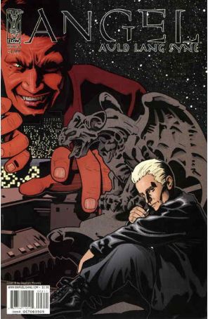 Angel: Auld Lang Syne 2B published by IDW with cover art by Stephen Mooney