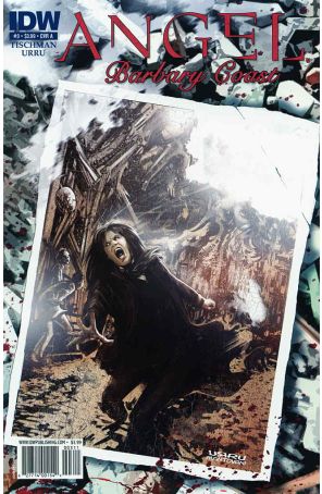 Angel: Barbary Coast 3A published by IDW with cover art by Franco Urru