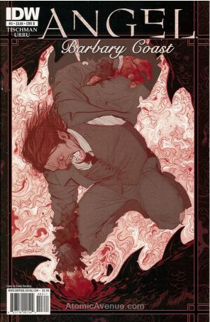 Angel: Barbary Coast 3B published by IDW with cover art by Frank Stockton