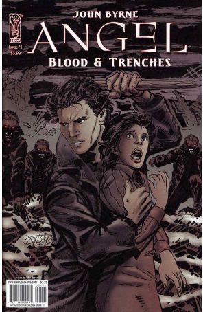 Angel: Blood And Trenches 1 published by IDW with cover art by John Byrne
