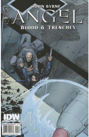 Angel: Blood And Trenches 4 published by IDW with cover art by John Byrne