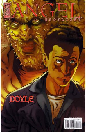 Angel: Doyle 1C published by IDW with cover art by Jeff Johnson
