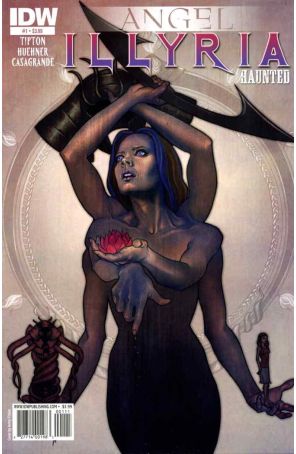 Angel: Illyria 1 published by IDW with cover art by Jenny Frison
