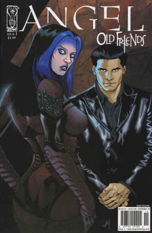 Angel: Old Friends 1A published by IDW with cover art by David Messina