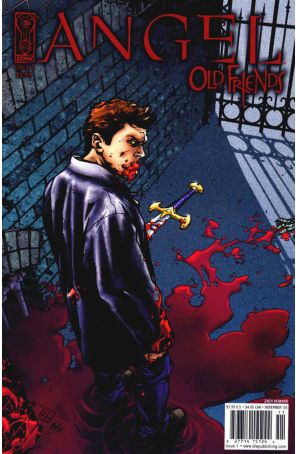 Angel: Old Friends 1B published by IDW with cover art by Zach Howard