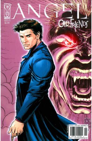 Angel: Old Friends 1C published by IDW with cover art by Tone Rodriguez