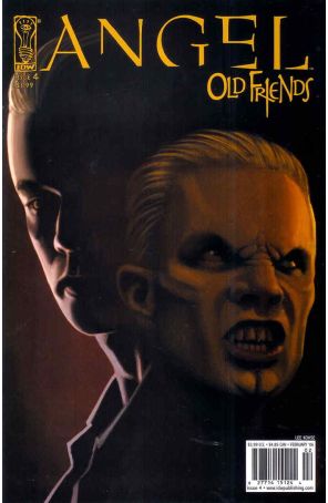 Angel: Old Friends 4D published by IDW with cover art by Lee Kohse