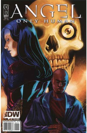 Angel: Only Human 1A published by IDW with cover art by David Messina
