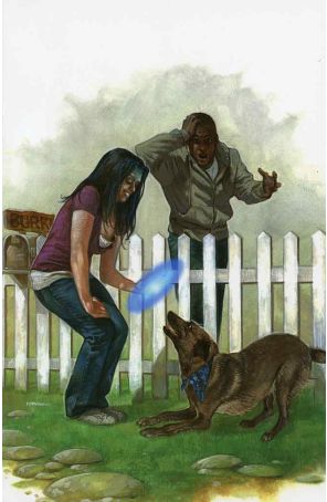 Angel: Only Human 1C published by IDW with cover art by Dave Dorman