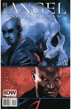 Angel: Only Human 2A published by IDW with cover art by David Messina