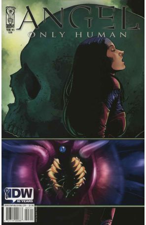 Angel: Only Human 3 published by IDW with cover art by David Messina