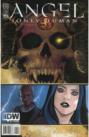 Angel: Only Human 4 published by IDW with cover art by David Messina