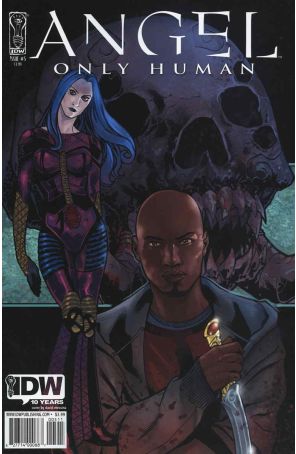 Angel: Only Human 5 published by IDW with cover art by David Messina