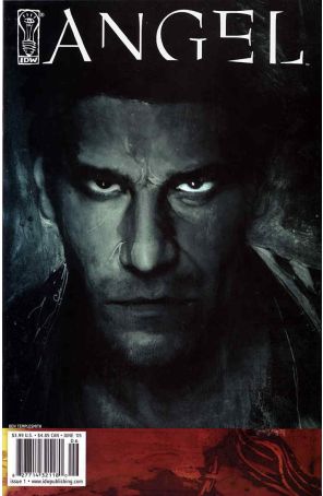 Angel: The Curse 1B published by IDW with cover art by Ben Templesmith