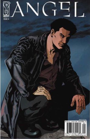 Angel: The Curse 4B published by IDW with cover art by David Messina