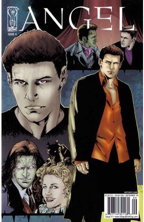 Angel: The Curse 4C published by IDW with cover art by Matthew Clark