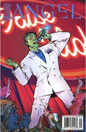 Angel: The Curse 4 published by IDW with cover art by Alex Garner