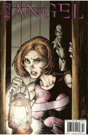 Angel: The Curse 5A published by IDW with cover art by Todd Nauck