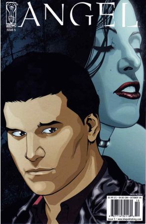Angel: The Curse 5B published by IDW with cover art by David Messina