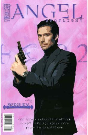 Angel: Wesley 1D published by IDW with cover art by Russell Walks