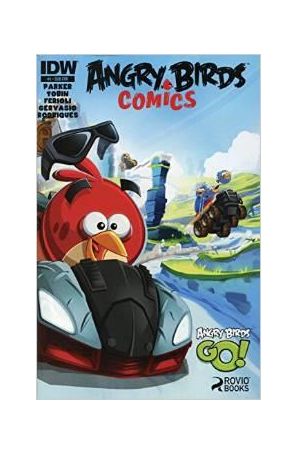 Angry Birds Comics 1B published by IDW with cover art by Studio Pilot