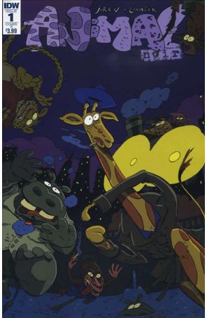 Animal Noir 1B published by IDW with cover art by Izar Lunacek