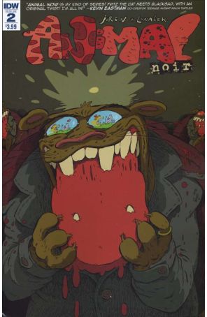 Animal Noir 2 published by IDW with cover art by Izar Lunacek