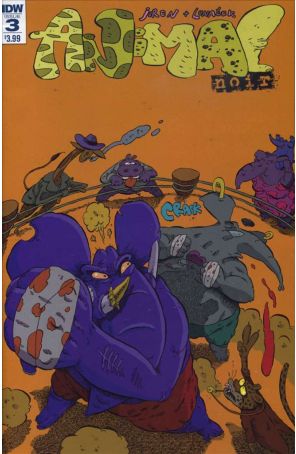 Animal Noir 3 published by IDW with cover art by Izar Lunacek