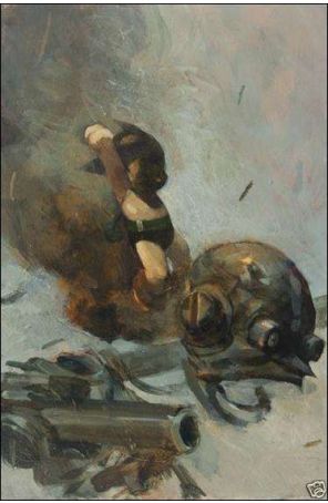 Astro Boy: The Movie Official Movie Prequel 3C published by IDW with cover art by Ashley Wood