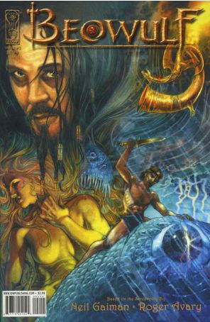 Beowulf (IDW) 2 published by IDW with cover art by Mark A. Nelson