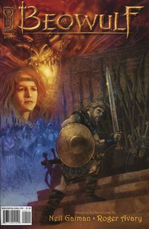 Beowulf (IDW) 4 published by IDW with cover art by Mark A. Nelson