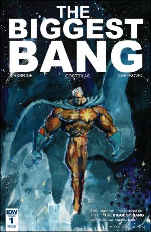 The Biggest Bang 1 published by IDW with cover art by Vassilis Gogtzilas